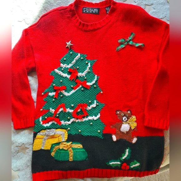 Vintage Christmas Sweater - Picture 1 of 3